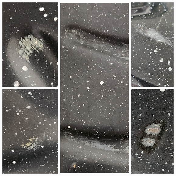 Vintage 1970s Speckled Enamel Turkey Beef Roaster w Lid Kitchen 16" - Picture 8 of 8